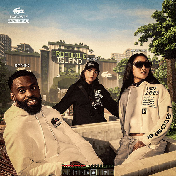 Lacoste x Minecraft en een betere wereld