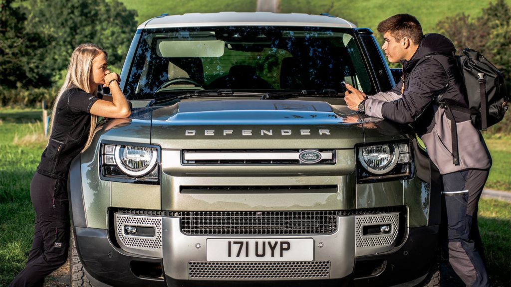 Land Rover Defender Vs Elliot Brown Holton horloge