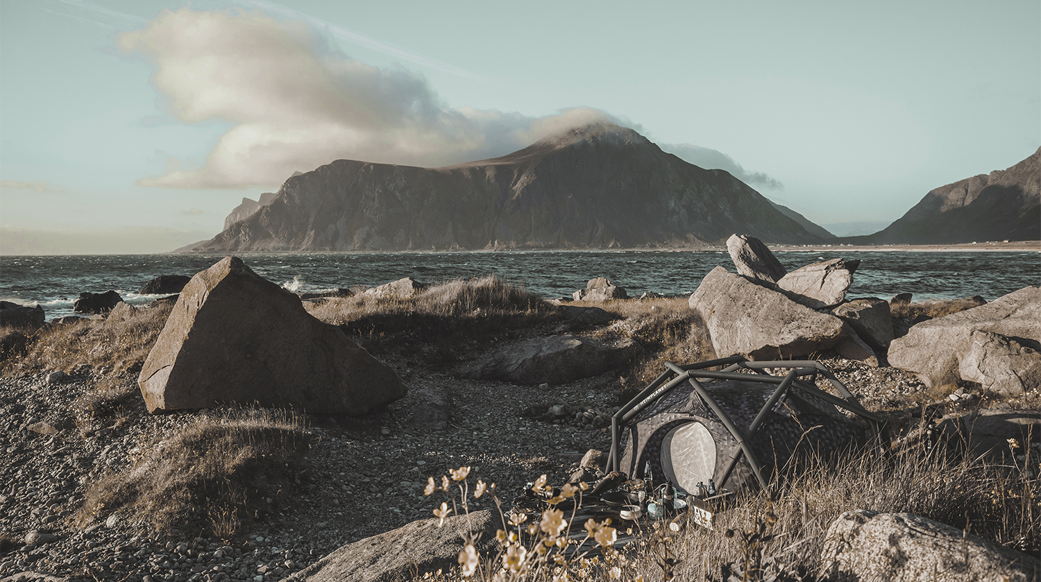 De Heimplanet limited Black Cairo Camo tent