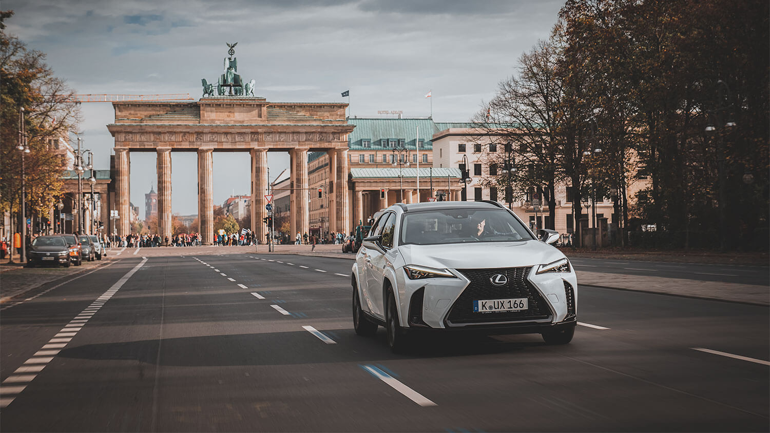 Met de Lexus UX door Urban Berlijn