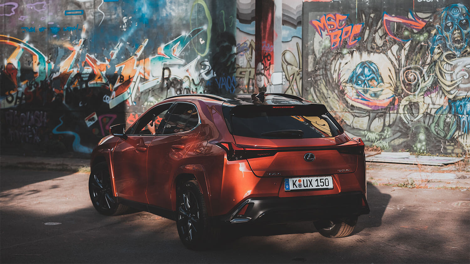 Met de Lexus UX door Urban Berlijn