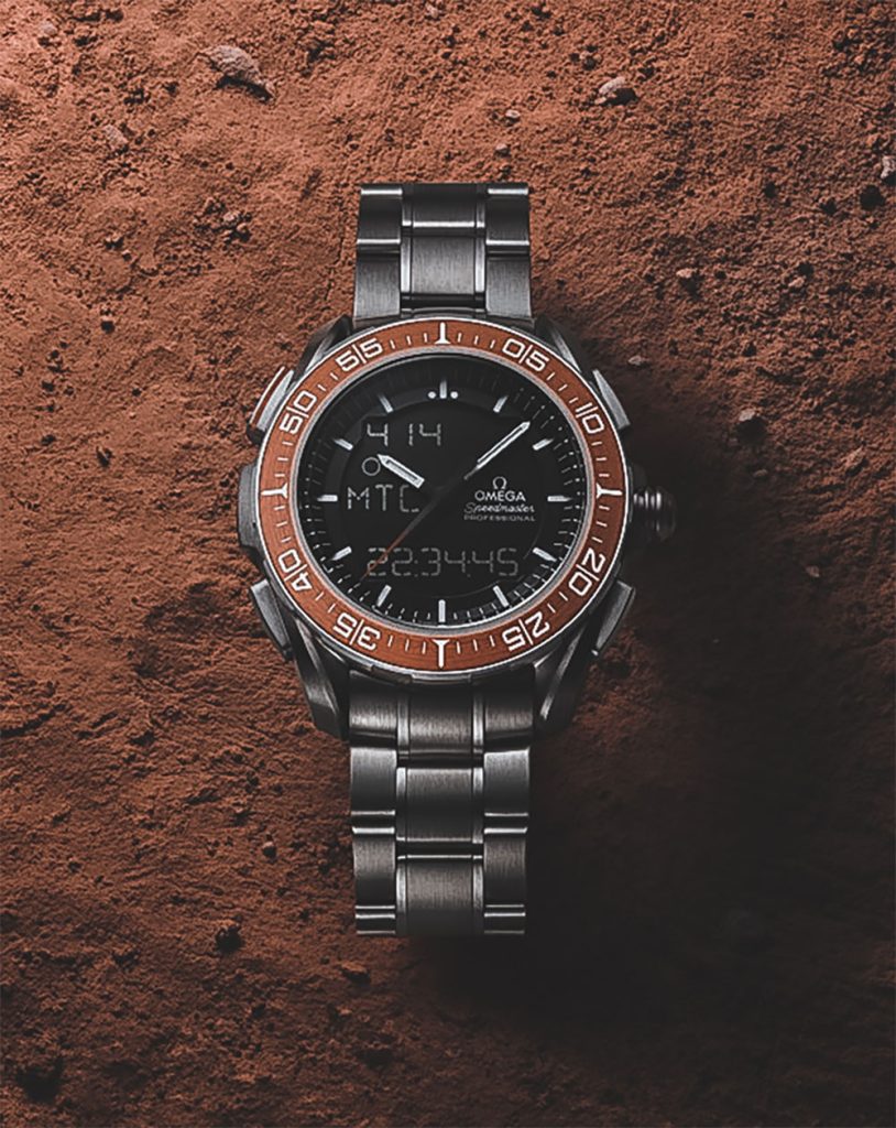 Volg de tijd op Mars met Omega's Speedmaster X-33 Marstimer