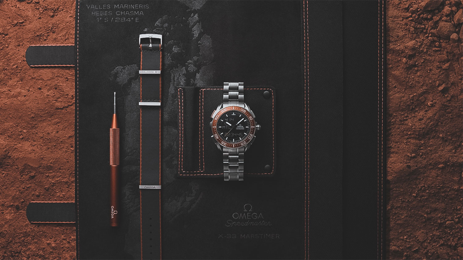Volg de tijd op Mars met Omega's Speedmaster X-33 Marstimer