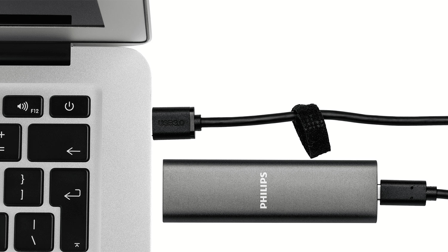 Klein formaat, groot ego: de draagbare SSD van Philips