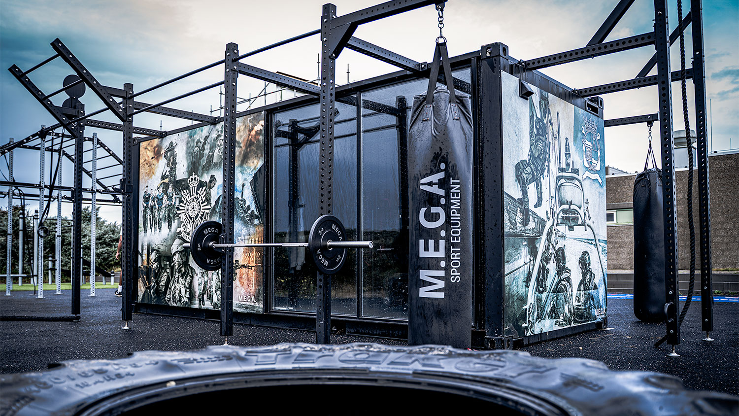 Train als een commando in je eigen achtertuin