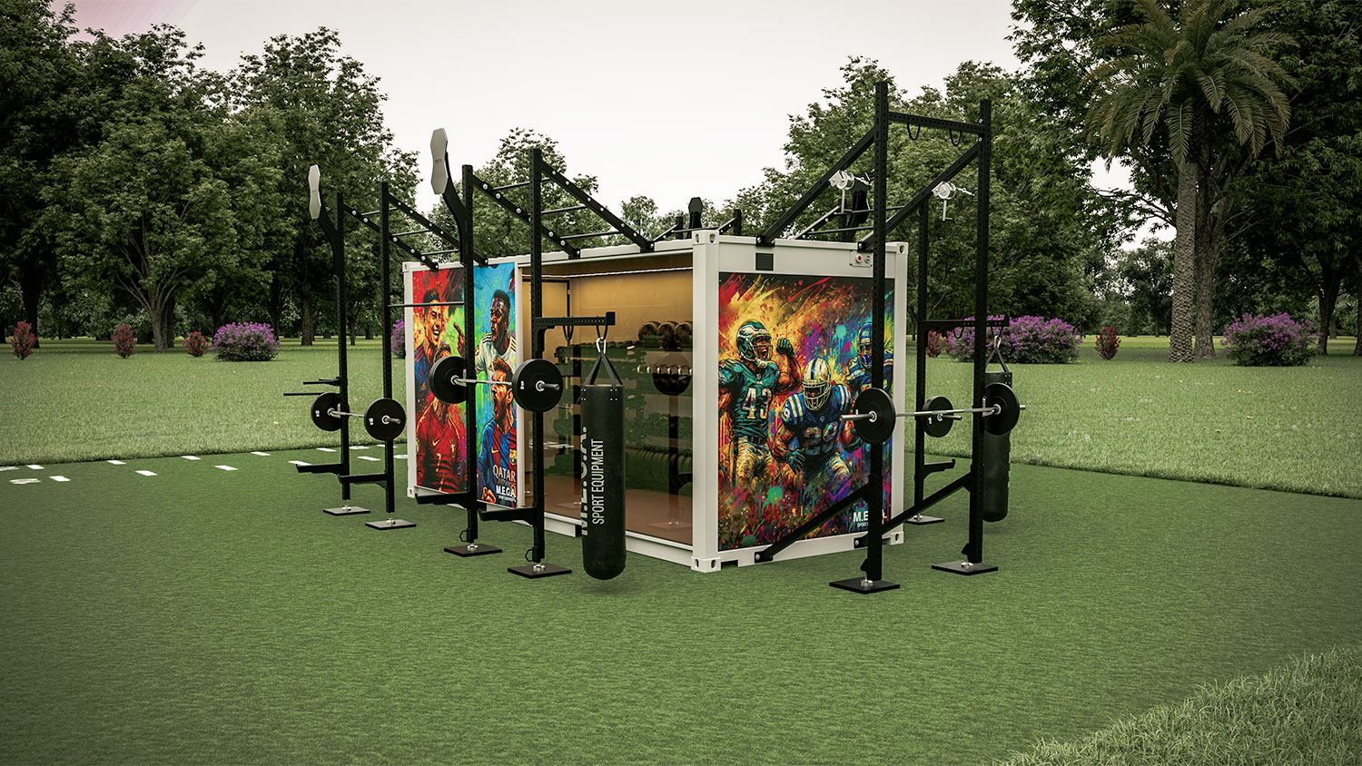 Train als een commando in je eigen achtertuin