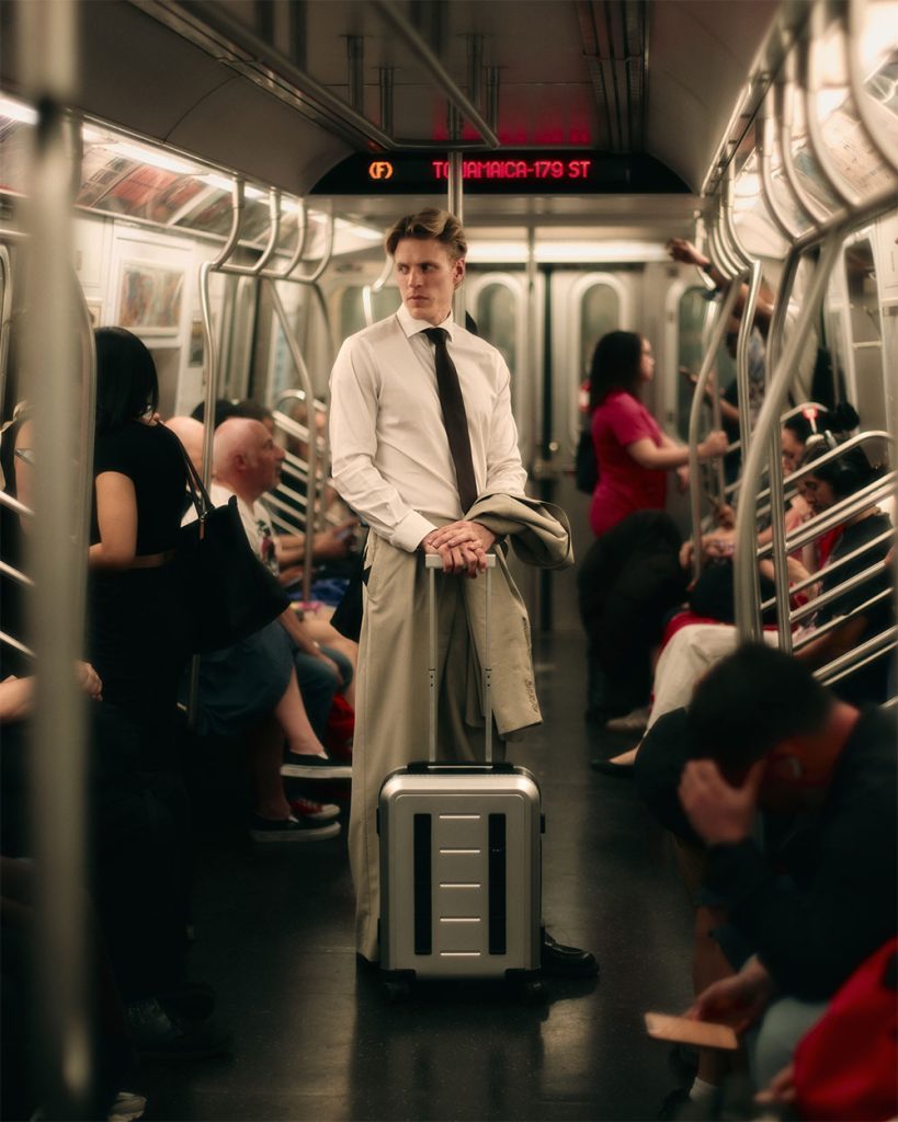 The luggage as a statement: why aluminium finally matters