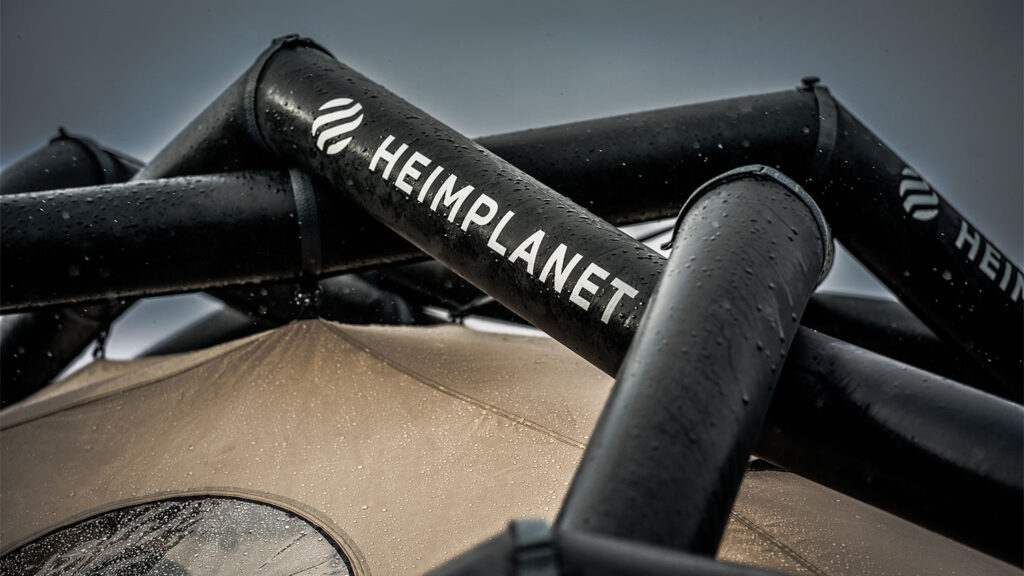 Heimplanet Mavericks Dune: de expeditietent die van de poolkap naar het festivalterrein wil