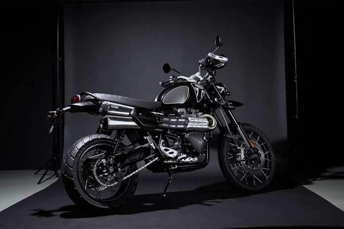 Limited Triumph No Time To Die Scrambler 1200 Bond Edition