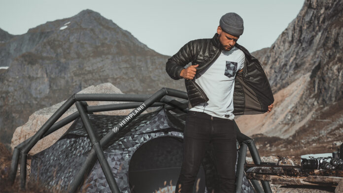 De Heimplanet limited Black Cairo Camo tent