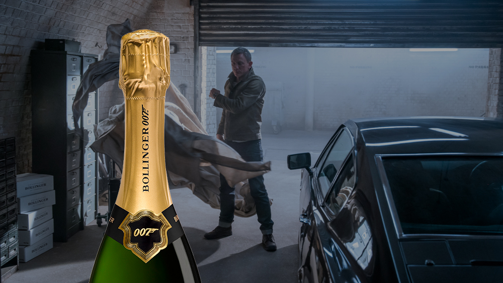 Gelimiteerde oplage Bollinger 007-champagne