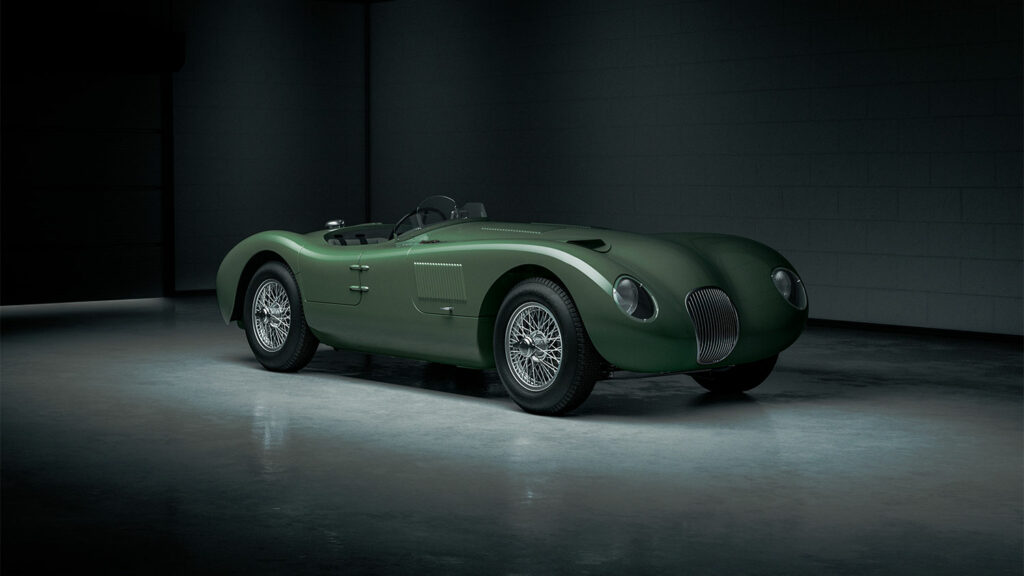 Jaguar Classic viert zeventigste verjaardag van Jaguar C-type