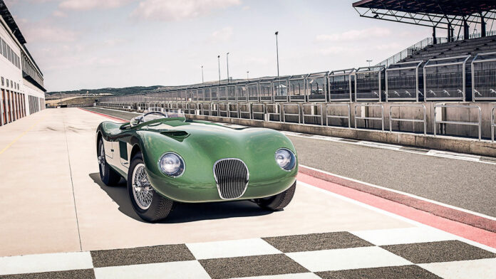 Jaguar Classic viert zeventigste verjaardag van Jaguar C-type