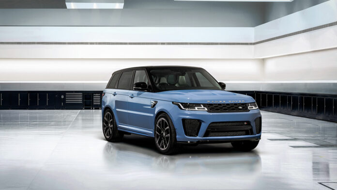 De Range Rover Sport SVR Ultimate Edition van Land Rover SVO