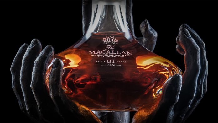 Anderhalve ton voor de 81 jaar oude whisky van The Macallan