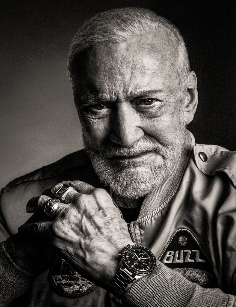 Buzz Aldrin door Omega in de schijnwerpers ter ere van de verjaardag van de maanlanding